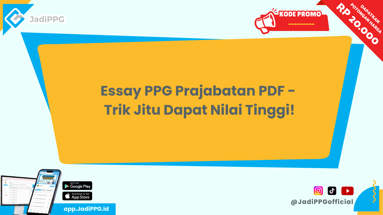 Essay PPG Prajabatan PDF