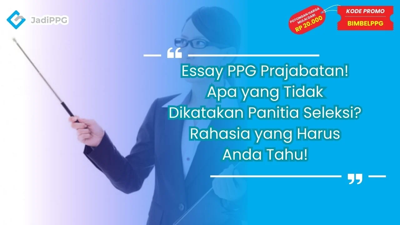 Essay PPG Prajabatan