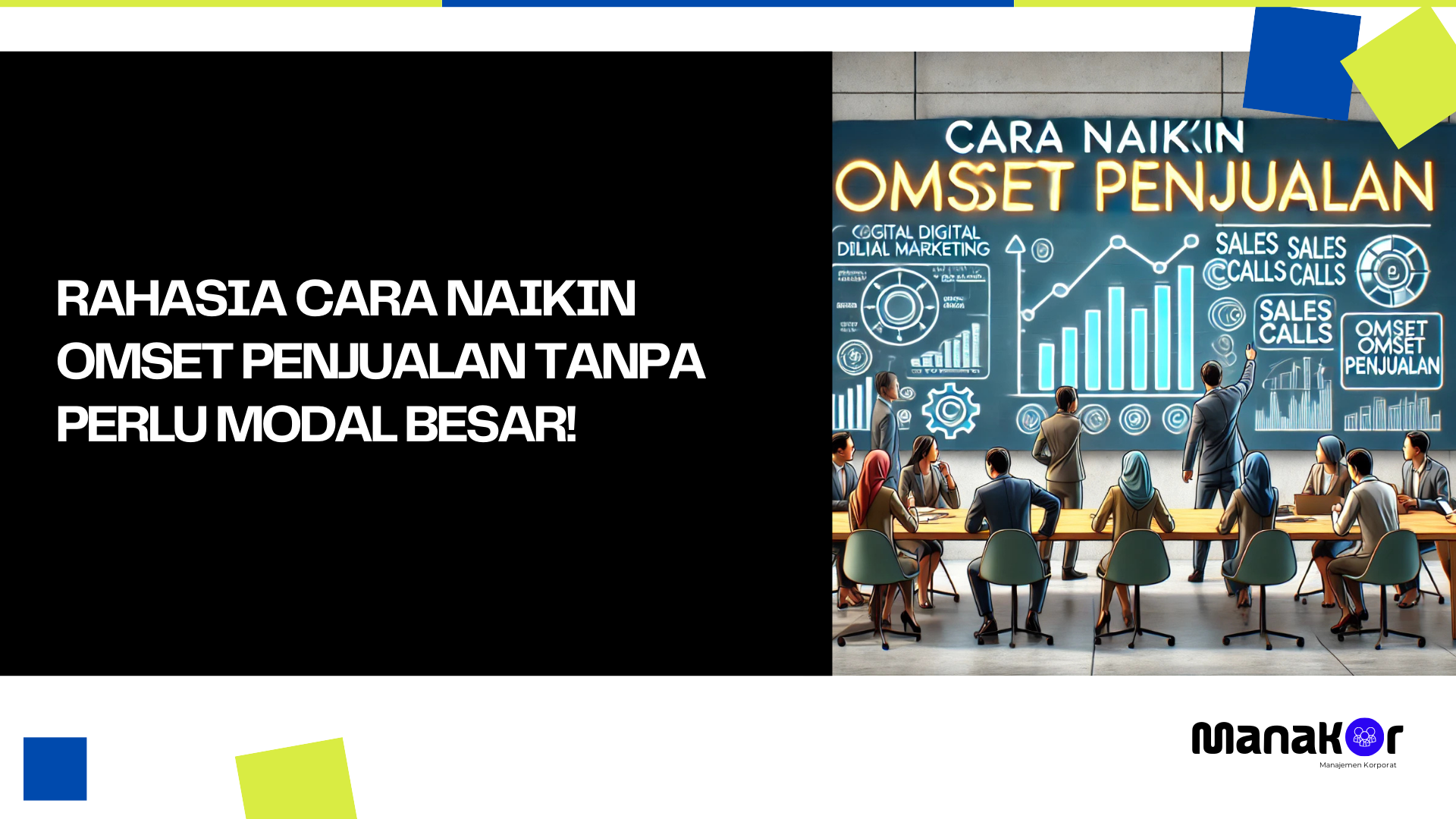 Cara Naikin Omset Penjualan