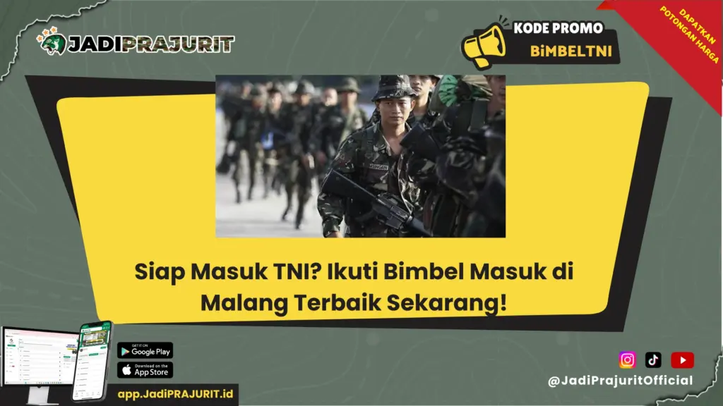 Bimbel TNI Masuk di Malang