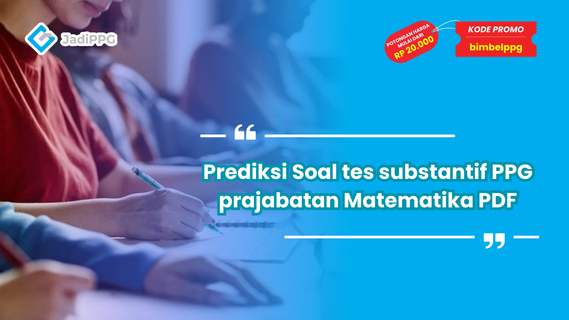 Prediksi Soal tes substantif PPG prajabatan Matematika PDF