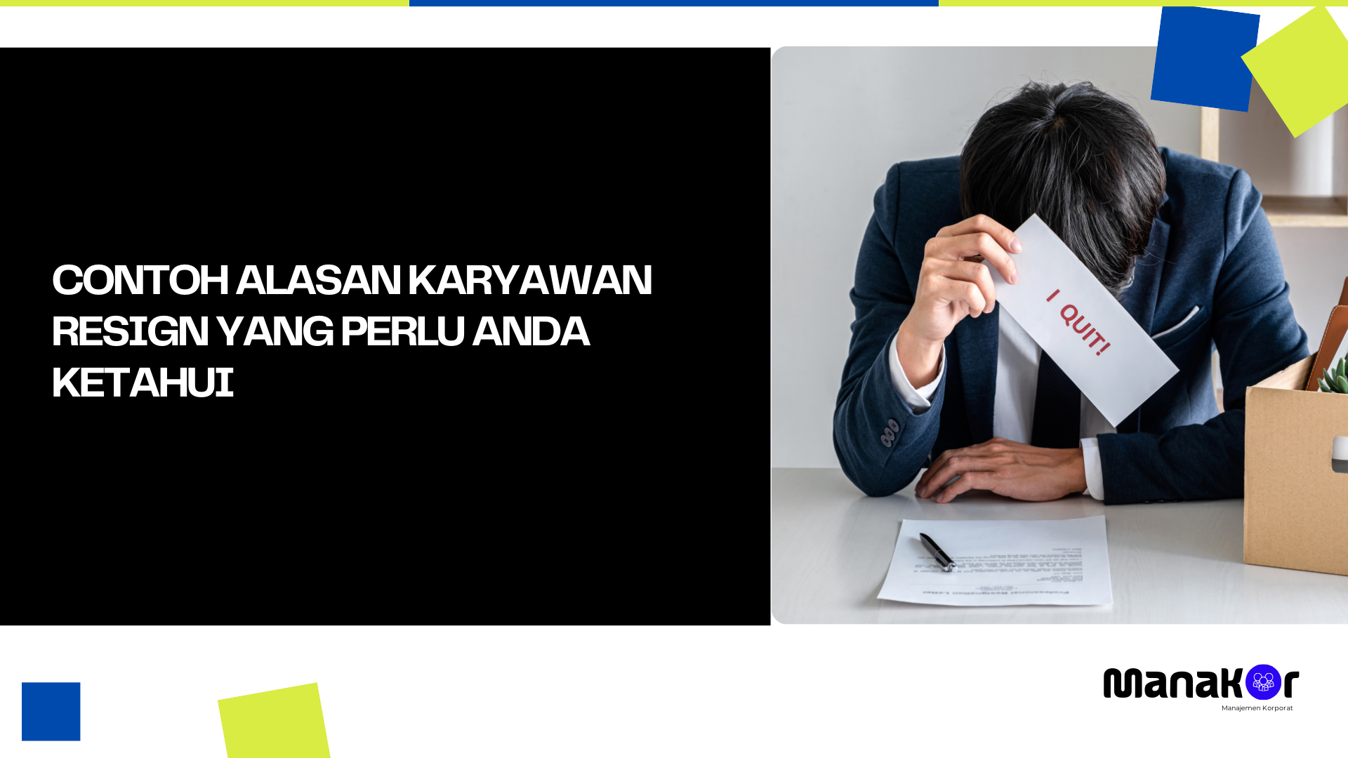 Contoh Alasan Karyawan Resign