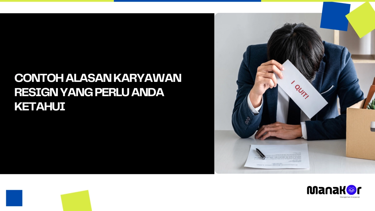 Contoh Alasan Karyawan Resign
