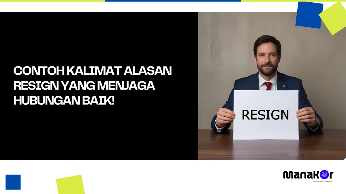 Contoh Kalimat Alasan Resign