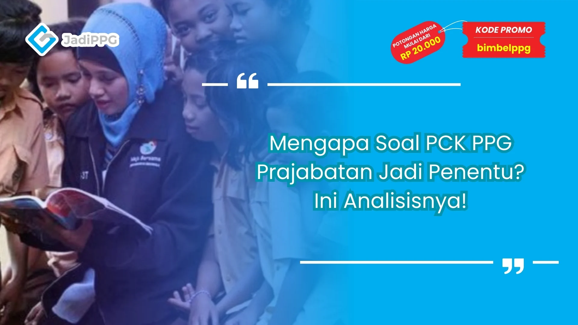 Soal PCK PPG Prajabatan