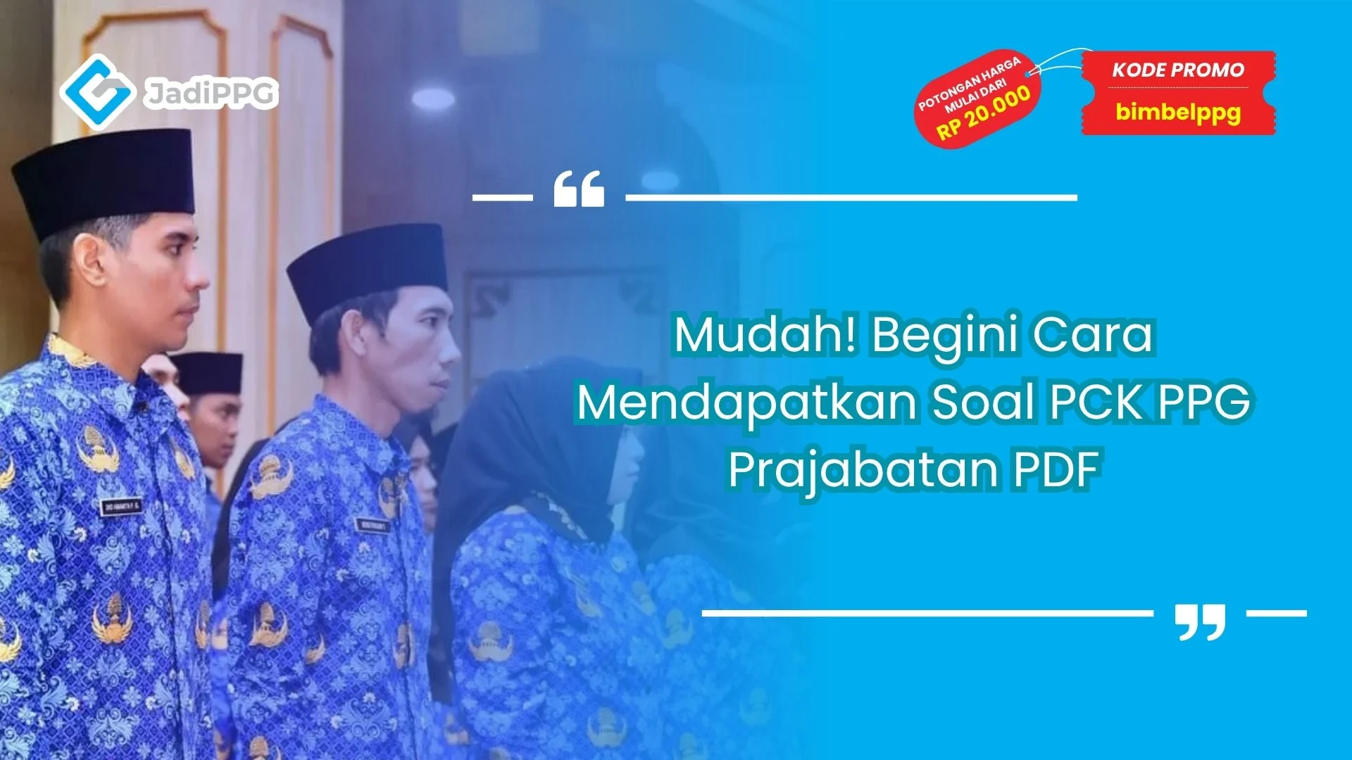 Soal PCK PPG Prajabatan PDF