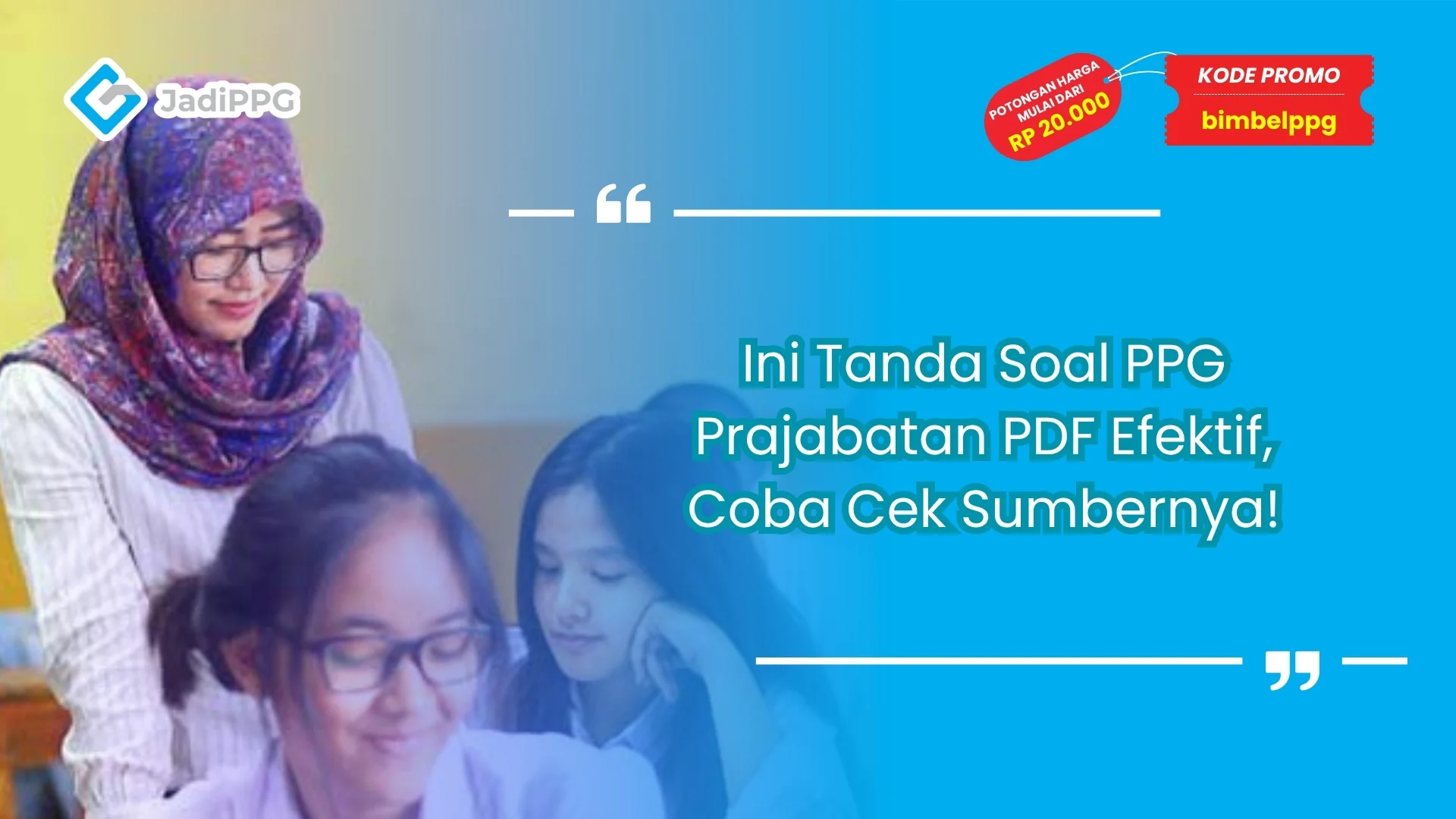 Soal PPG Prajabatan PDF