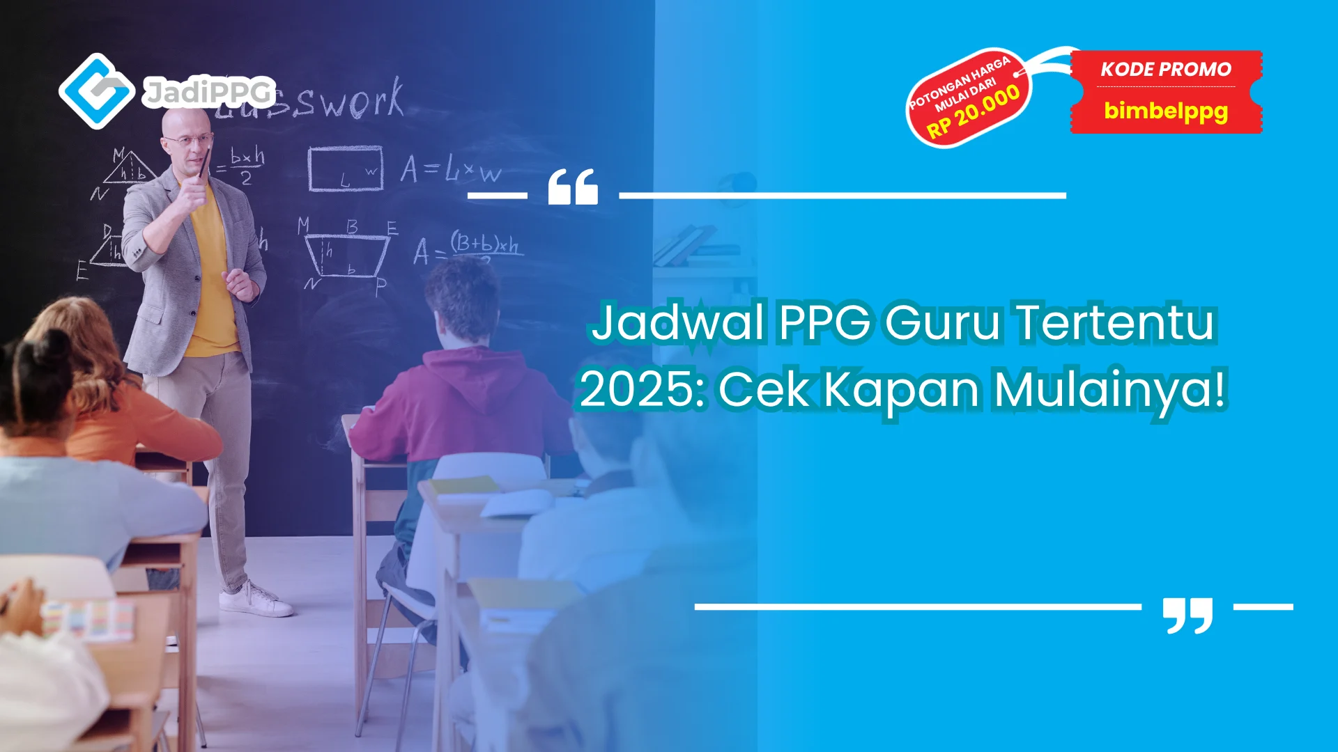 Jadwal ppg guru tertentu 2025