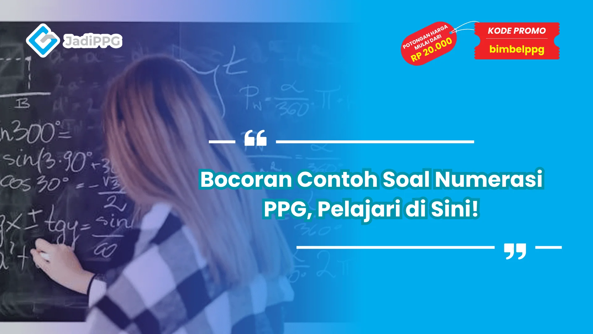 contoh soal numerasi ppg