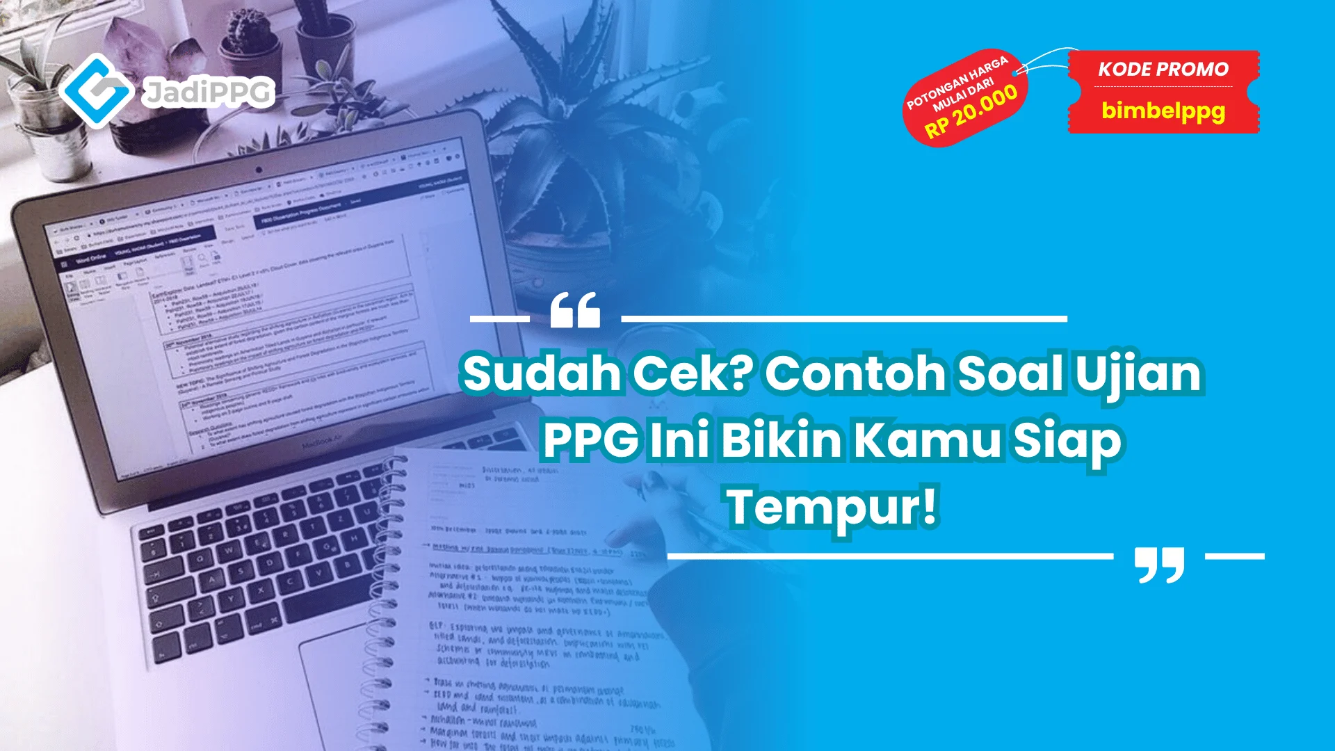 contoh soal ujian ppg