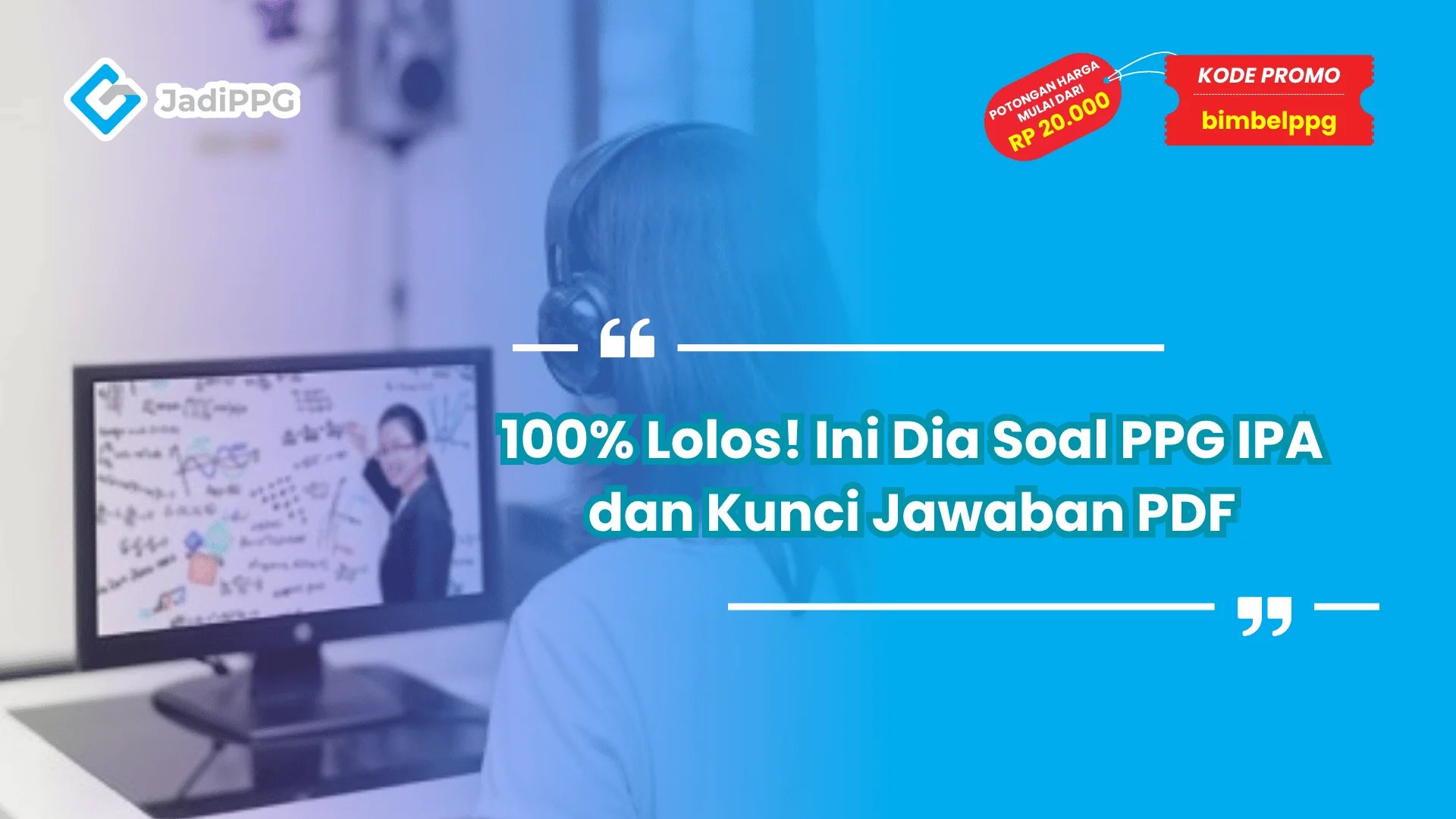 soal ppg ipa dan kunci jawaban pdf