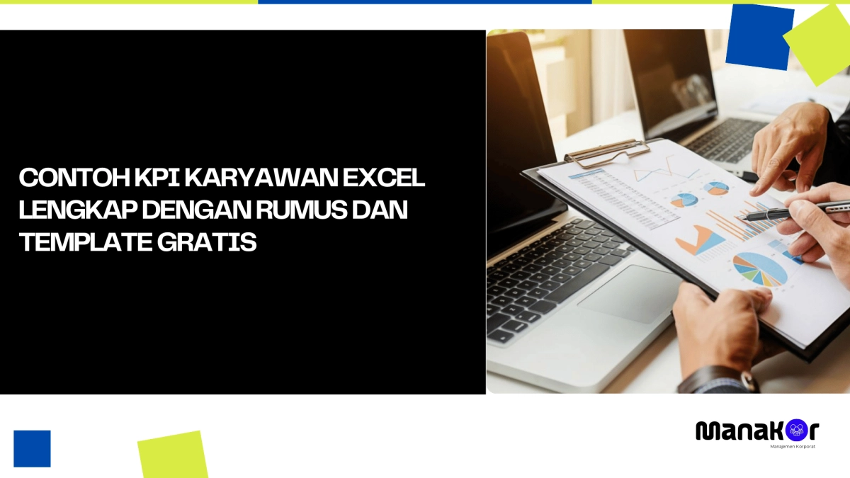 Contoh KPI karyawan Excel