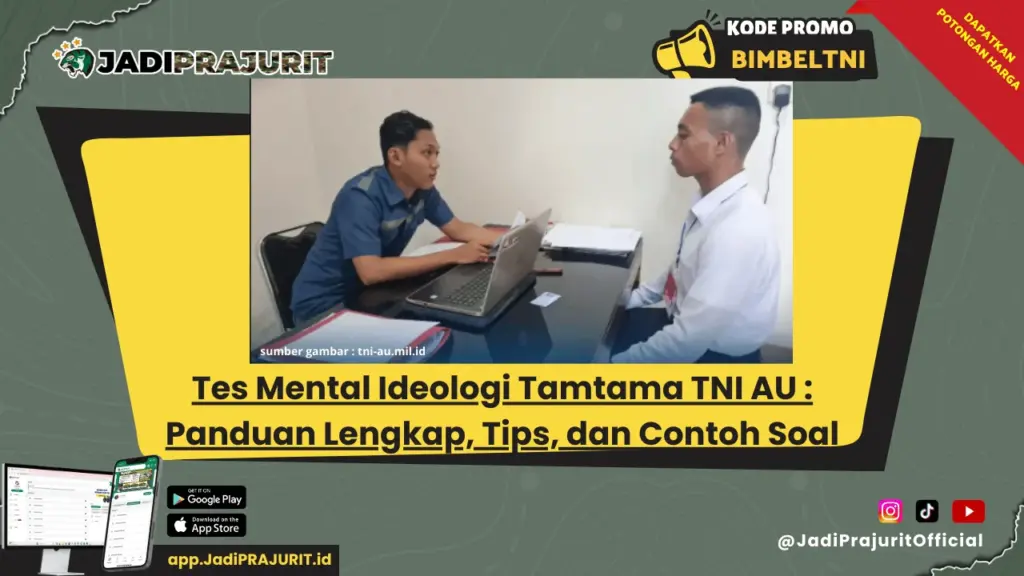 Tes Mental Ideologi Tamtama TNI AU