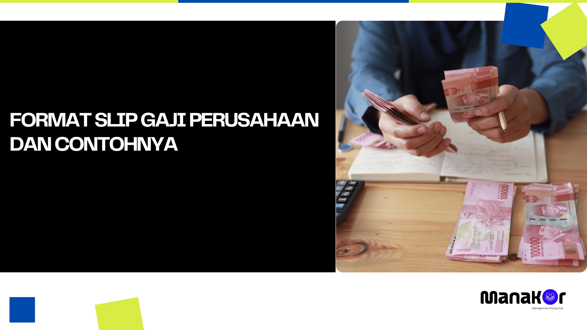 Contoh Slip Gaji Perusahaan