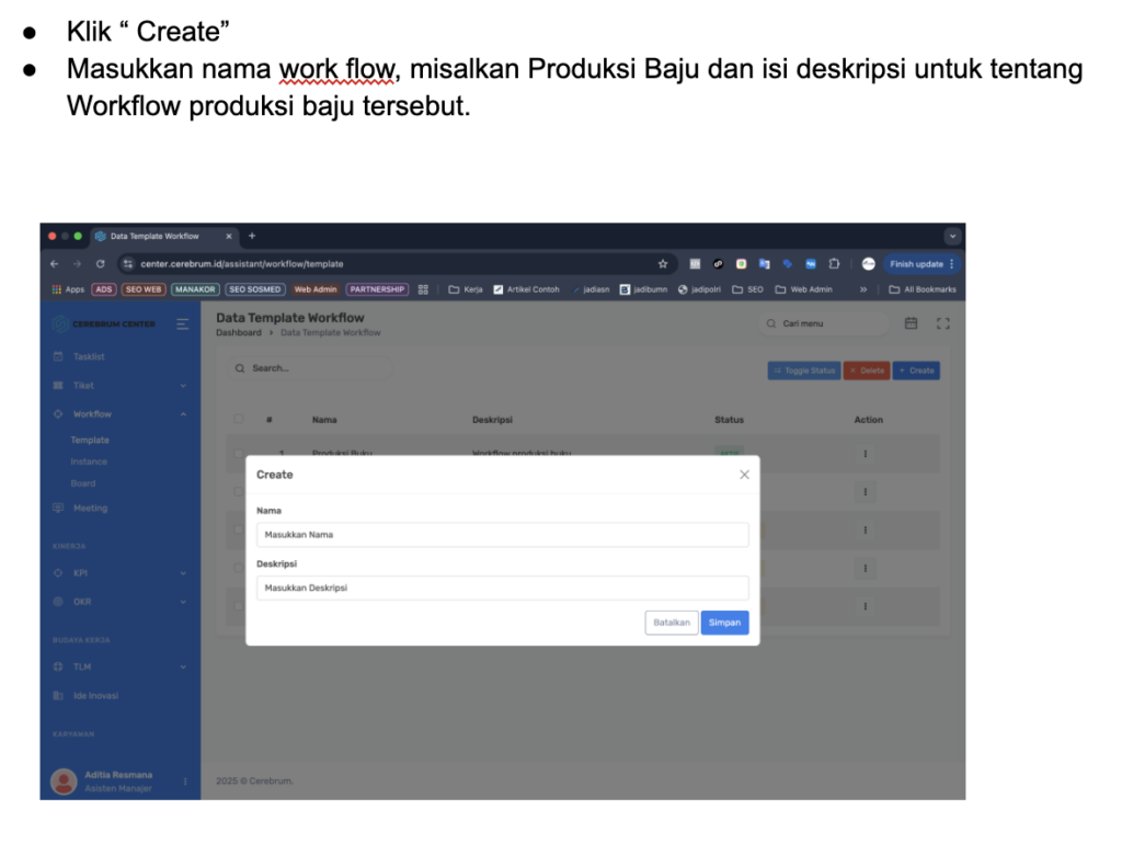 tutorial KPI manakor