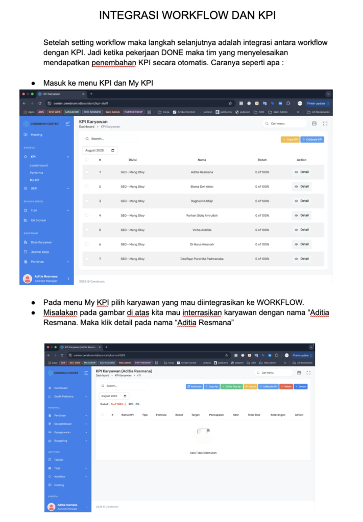 Tutorial KPI manakor