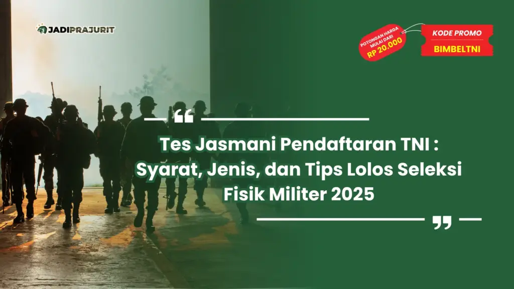 Tes Jasmani Pendaftaran TNI