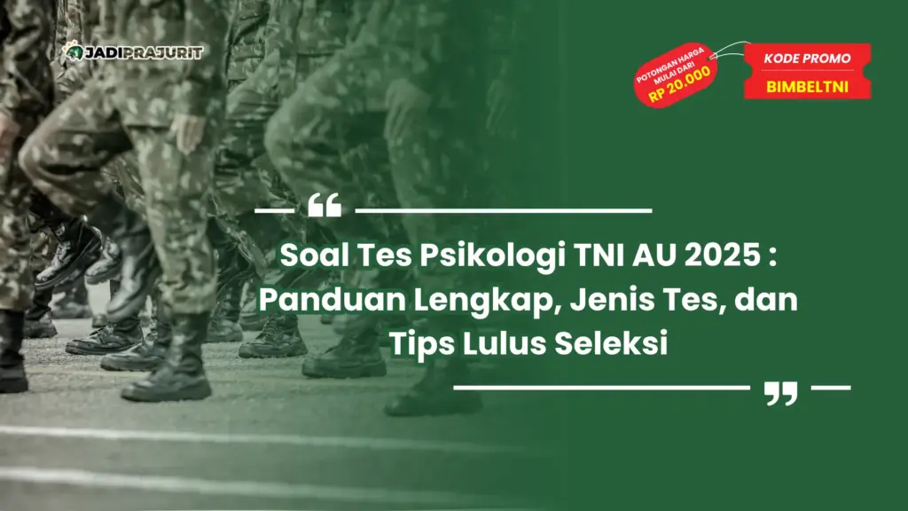 Soal Tes Psikologi TNI AU 2025