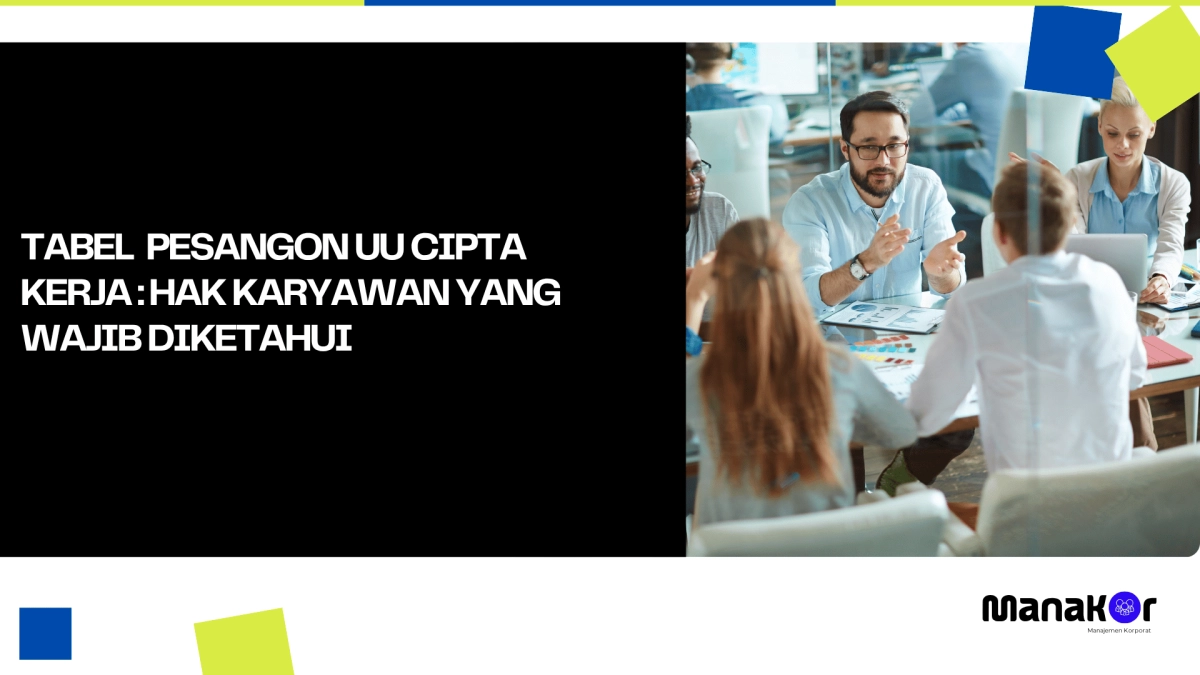 Tabel Pesangon UU Cipta Kerja