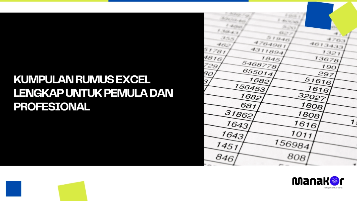 Rumus Excel lengkap