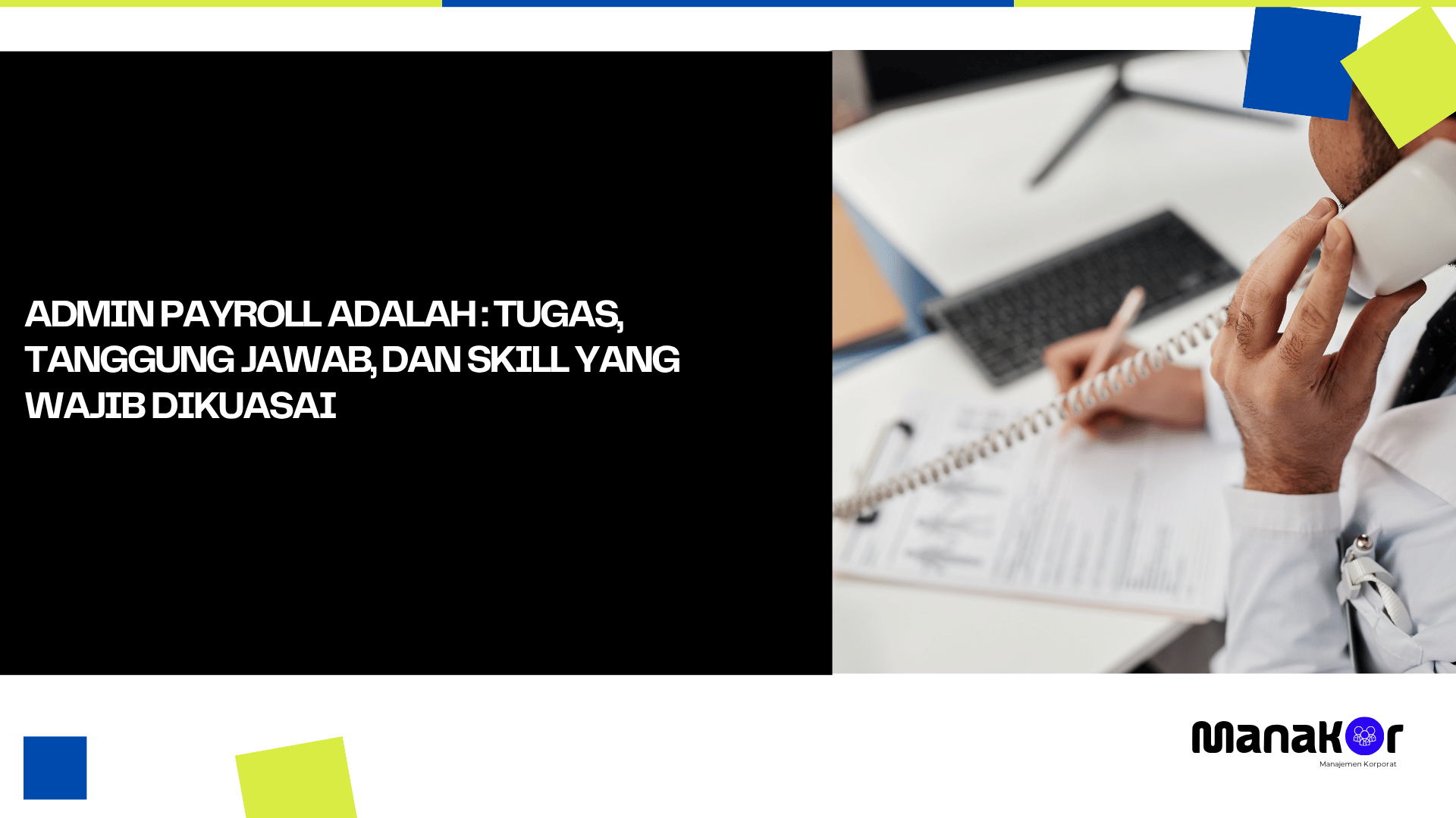 Admin payroll adalah