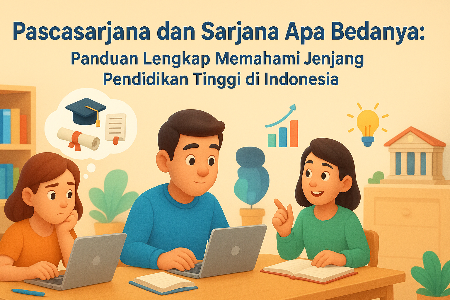 Pascasarjana dan sarjana apa bedanya