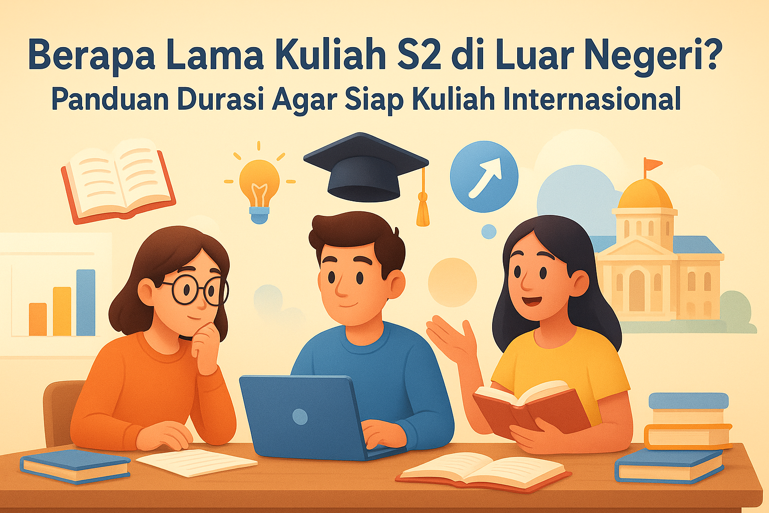 berapa lama kuliah s2 di luar negeri
