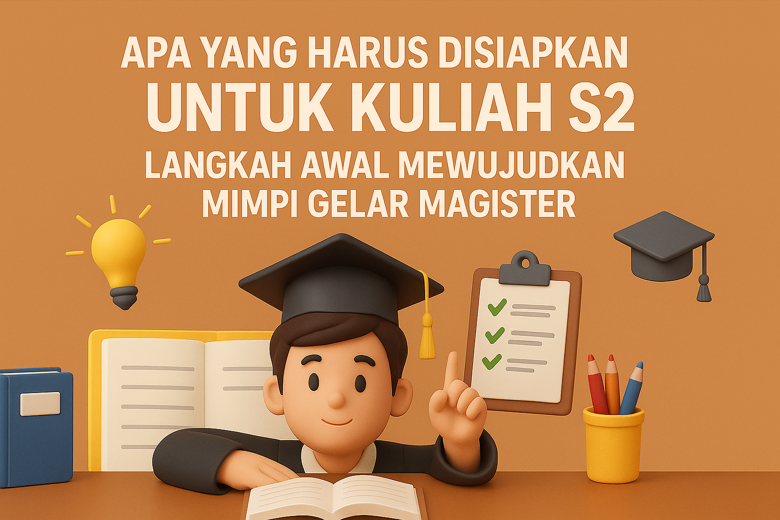 apa yang harus disiapkan untuk kuliah s2