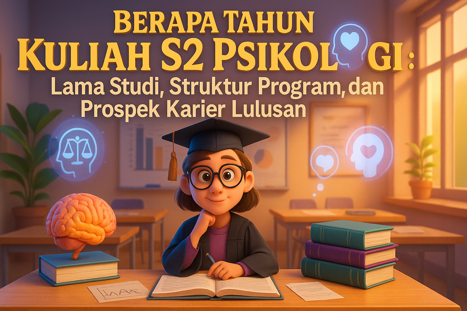 berapa tahun kuliah s2 psikologi