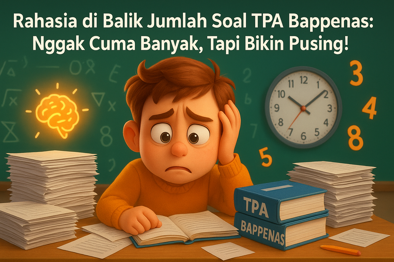 Berapa soal TPA Bappenas