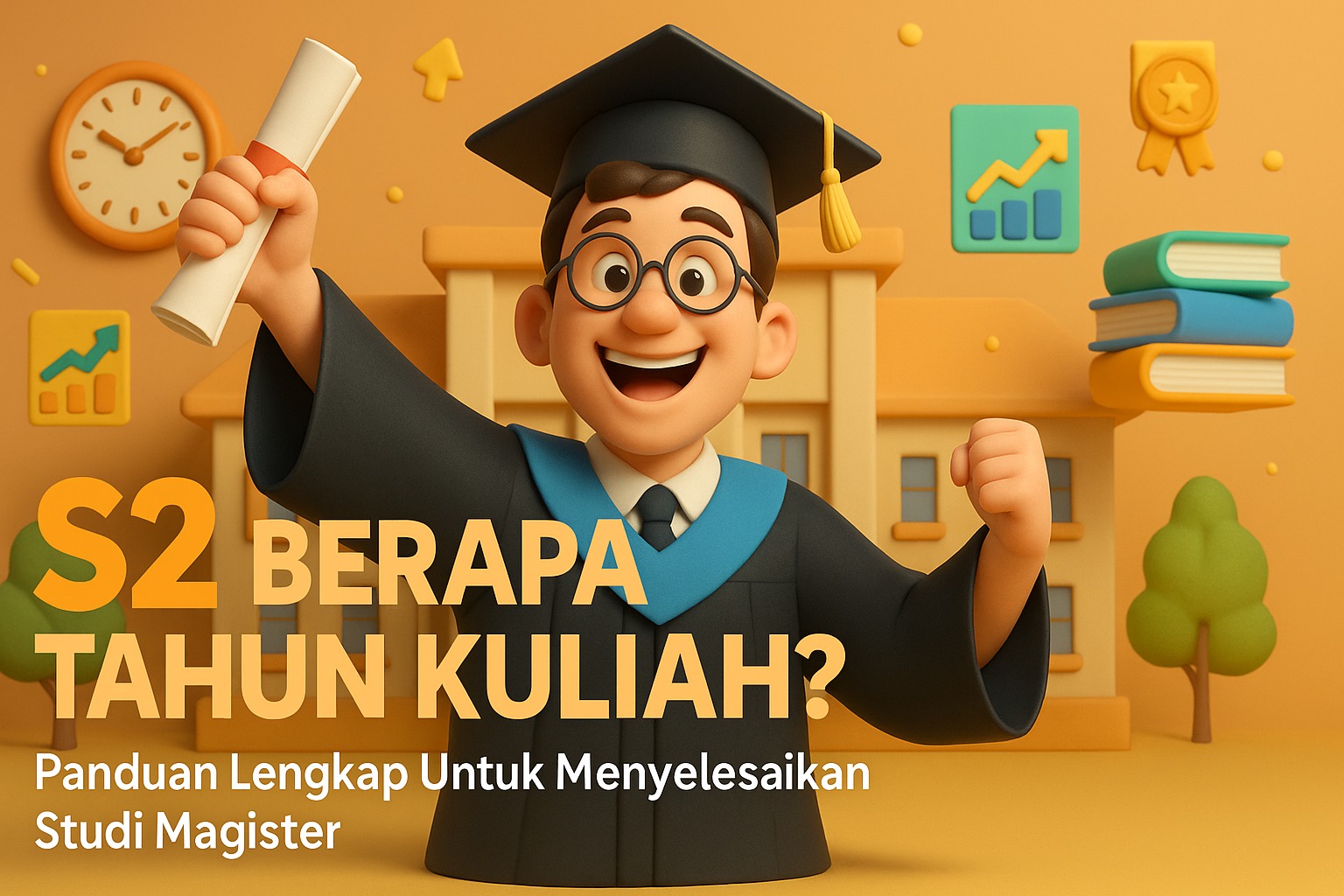 s2 berapa tahun kuliah