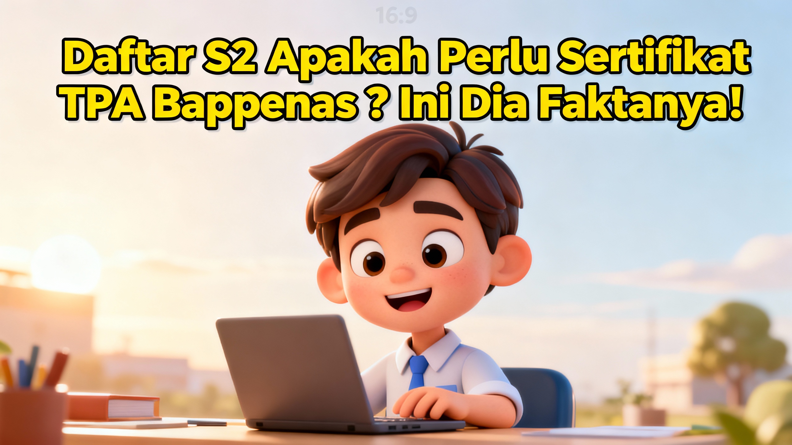 daftar s2 apakah perlu sertifikat tpa bappenas