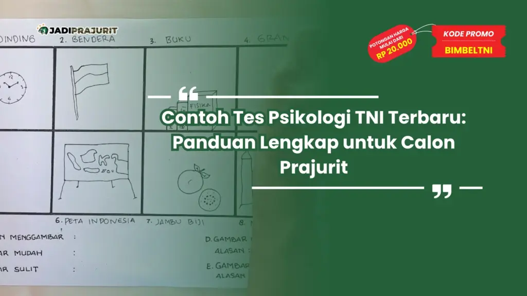 contoh tes psikologi tni