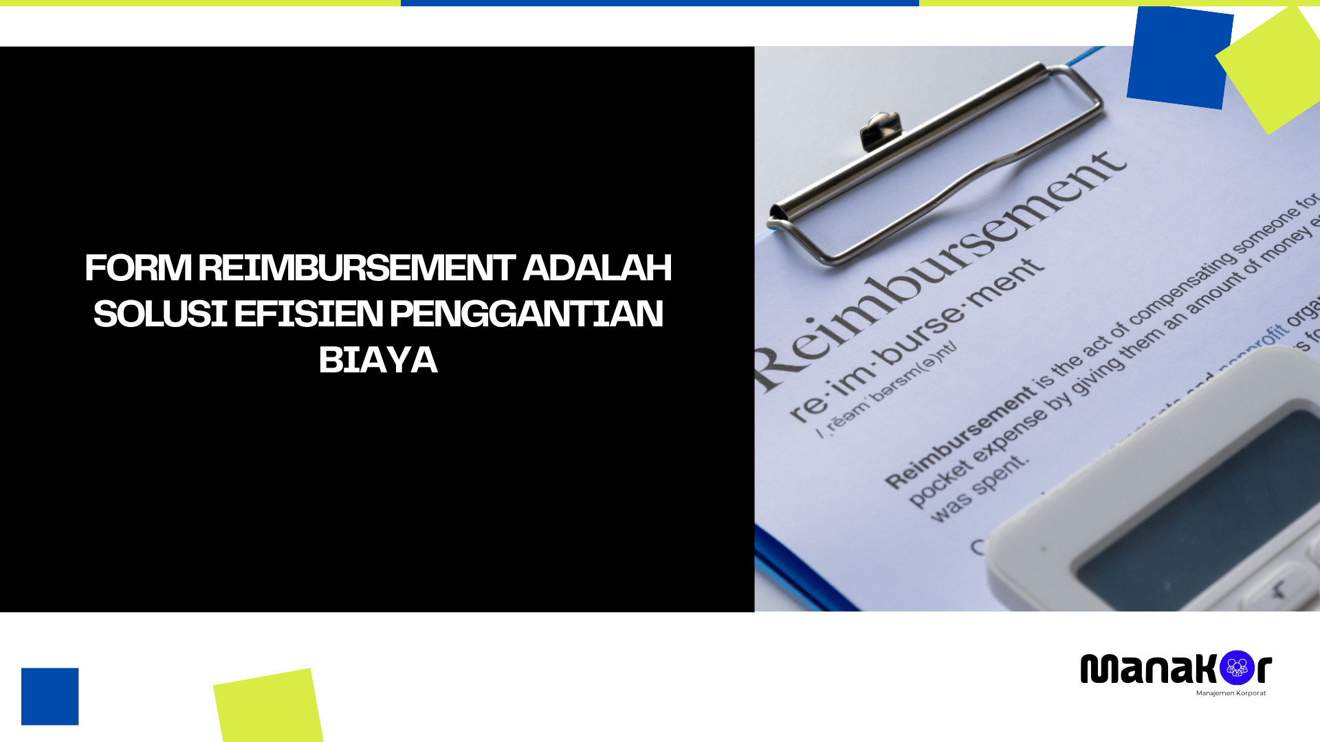 Form reimbursement
