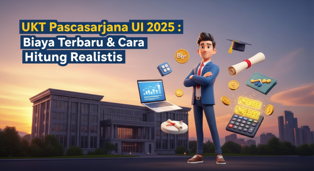UKT Pascasarjana UI 2025 : Biaya Terbaru & Cara Hitung Realistis - Jago TPA