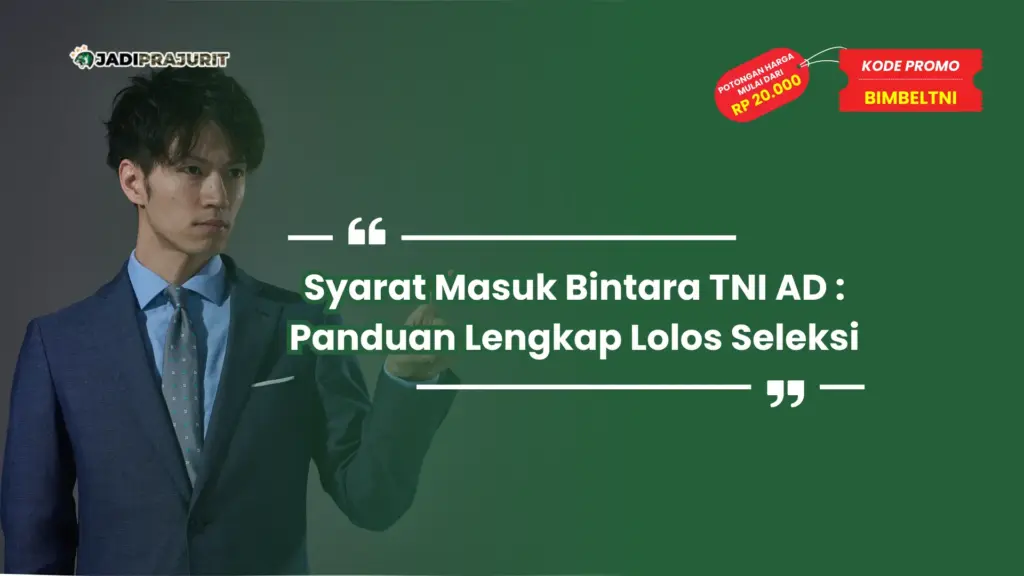 Syarat Masuk Bintara TNI AD