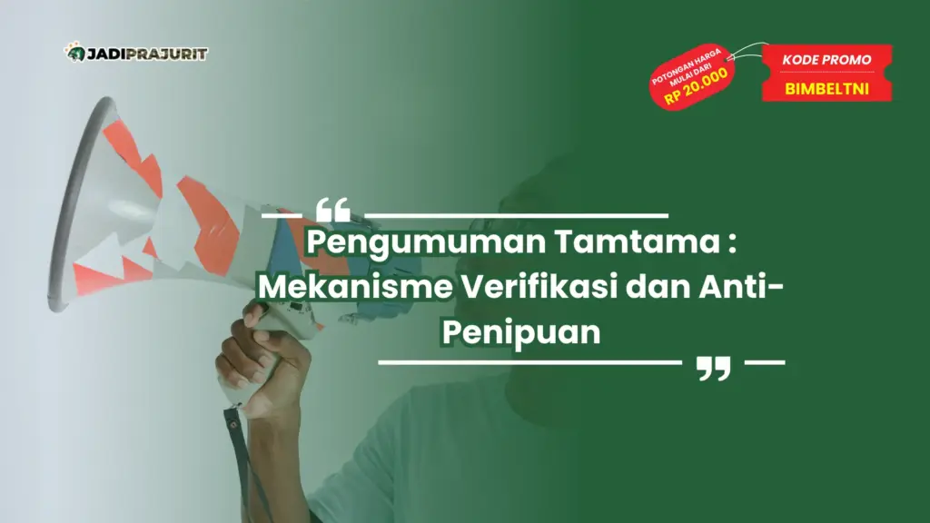 Pengumuman Tamtama