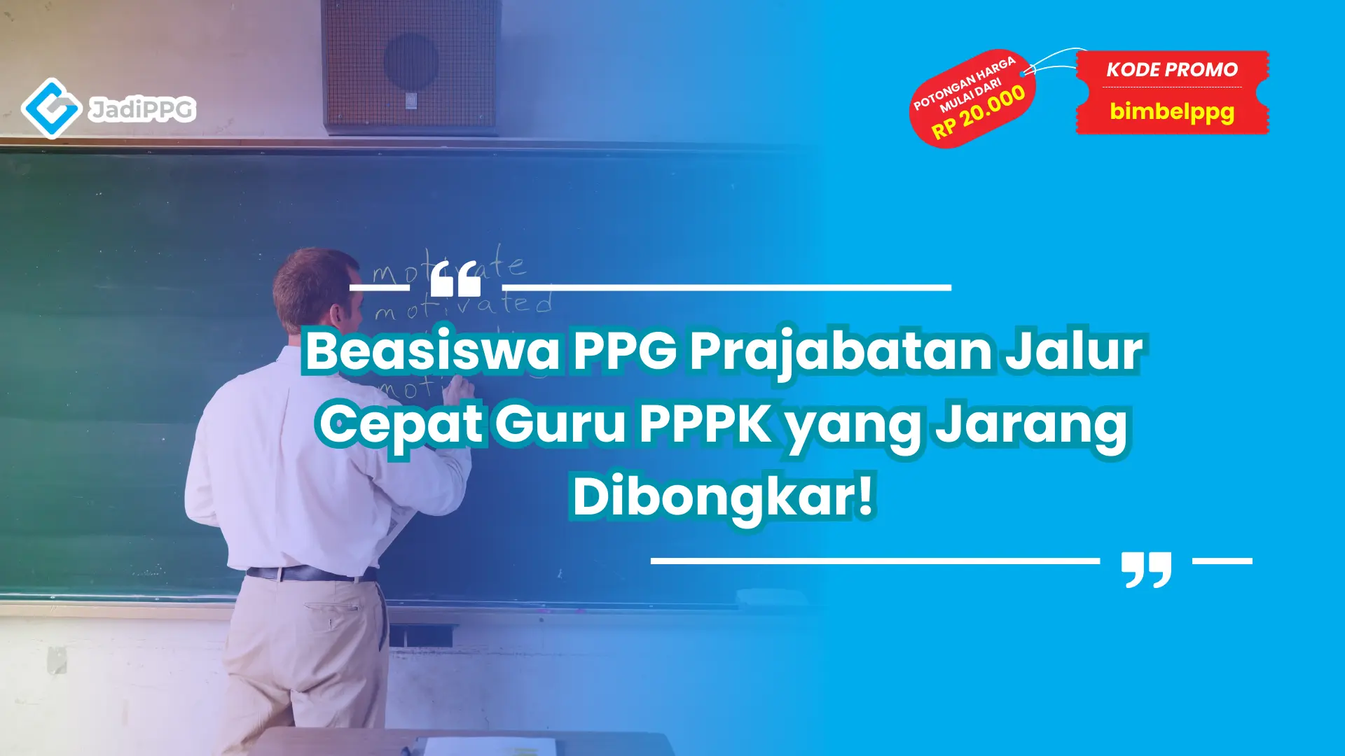 Beasiswa PPG Prajabatan