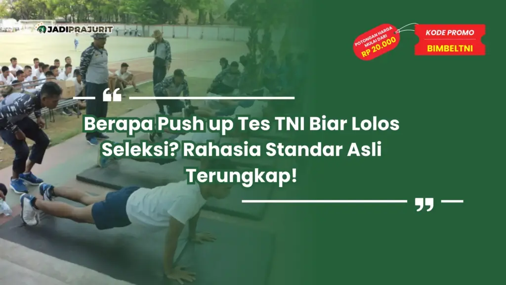 berapa push up tes tni