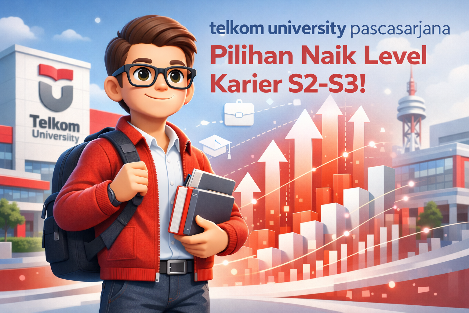 telkom university pascasarjana Pilihan Naik Level Karier S2-S3!
