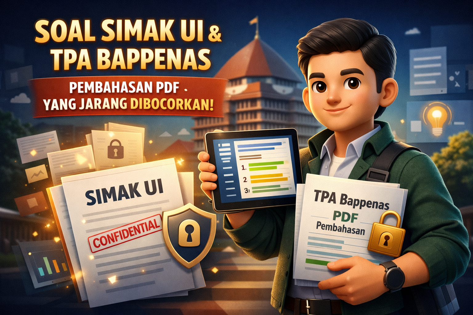 soal simak ui pascasarjana dan pembahasan pdf untuk SIMAK UI dan TPA Bappenas yang jarang dibocorkan!