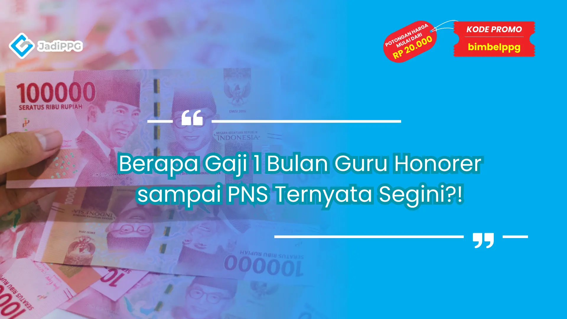 Berapa Gaji 1 Bulan Guru Honorer sampai PNS Ternyata Segini?!