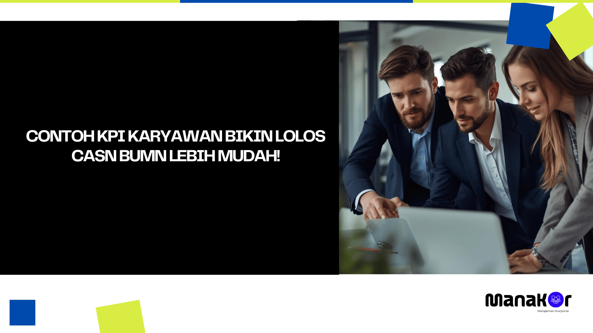 contoh kpi karyawan