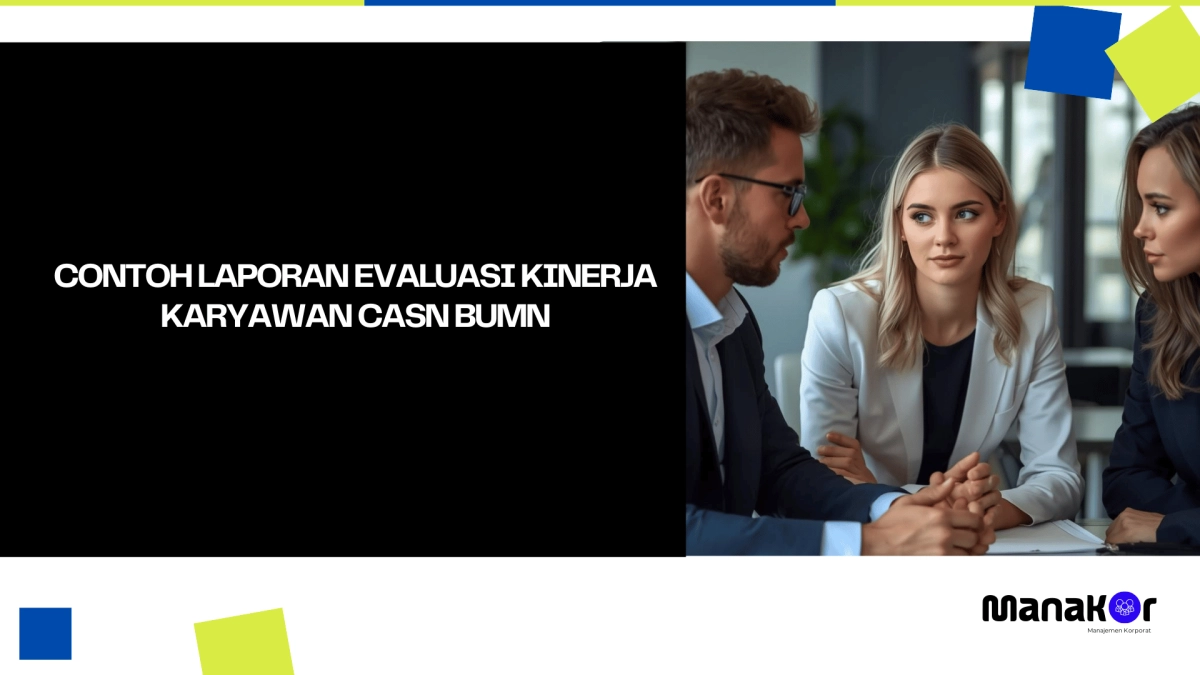 Contoh laporan evaluasi kinerja karyawan