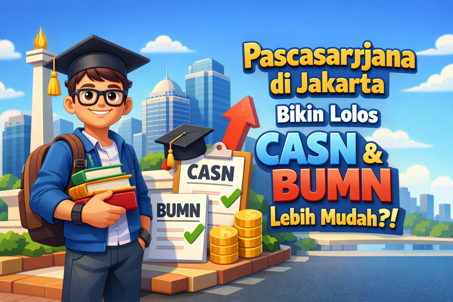 Pascasarjana di Jakarta Bikin Lolos CASN BUMN Lebih Mudah?!