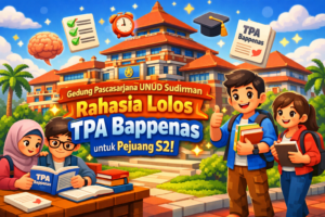 Gedung Pascasarjana UNUD Sudirman Rahasia Lolos TPA Bappenas untuk Pejuang S2!