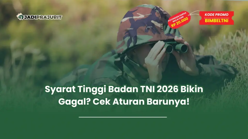 Syarat tinggi badan TNI