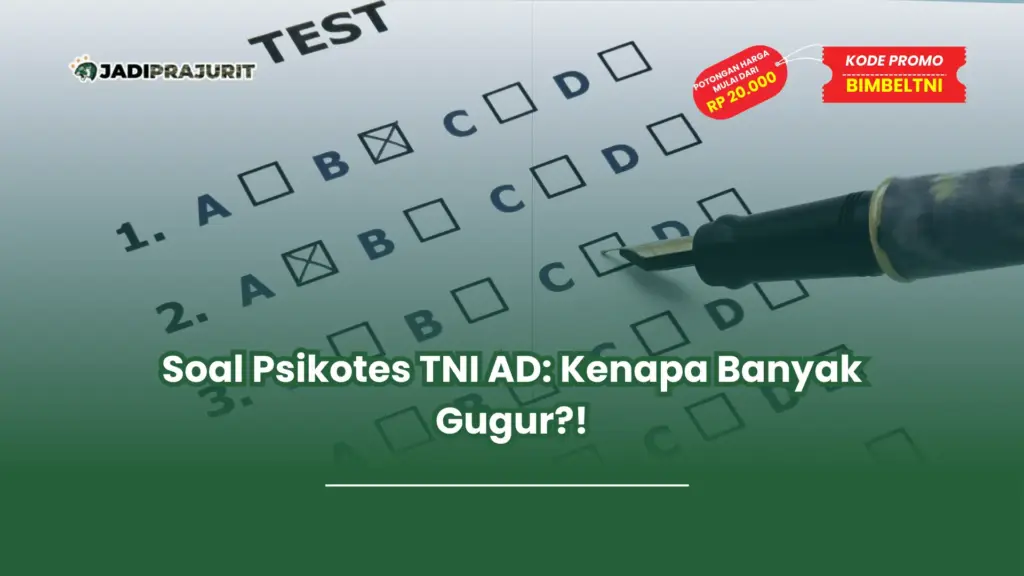 Soal psikotes tni ad