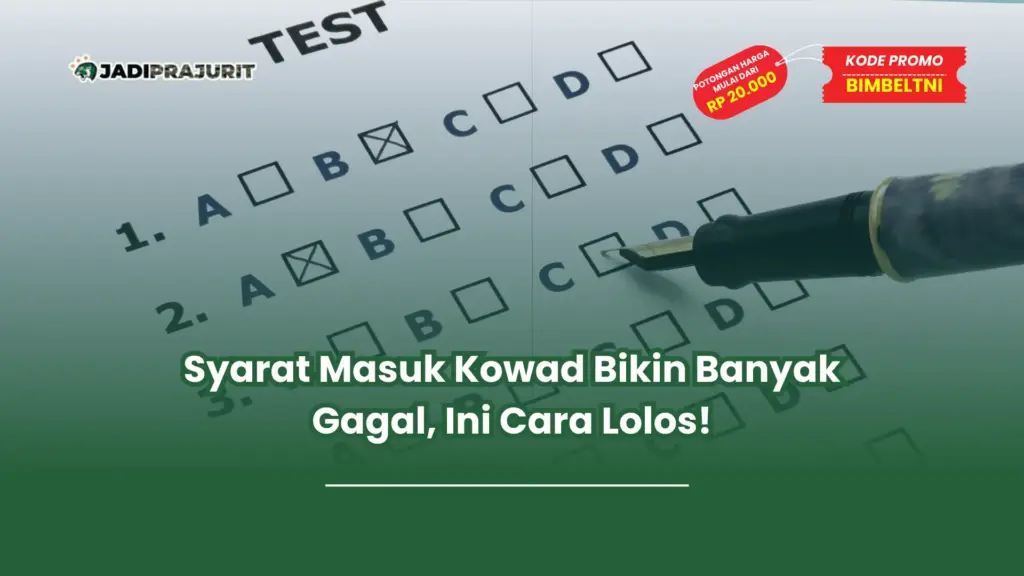 Syarat masuk kowad
