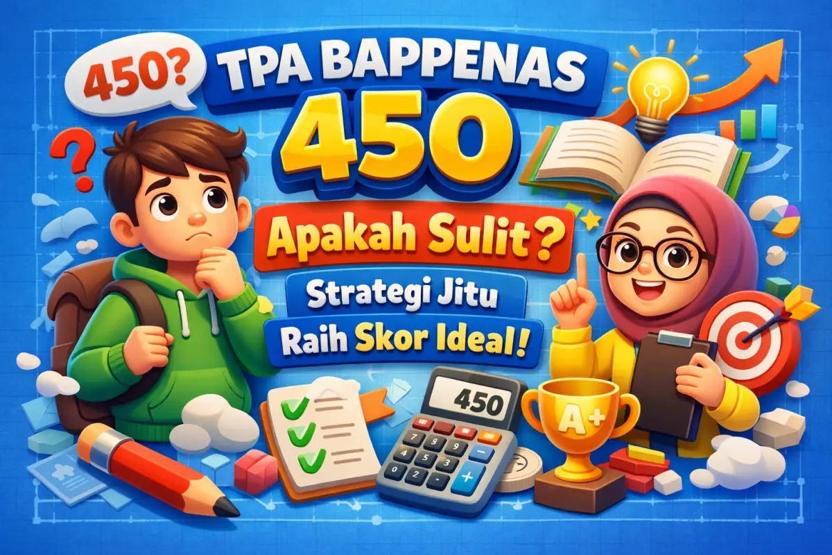 TPA Bappenas 450 Apakah Sulit? Strategi Jitu Raih Skor Ideal!